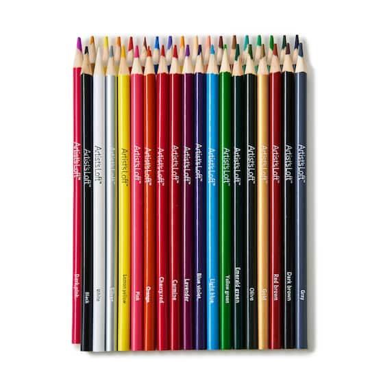 6 Packs: 36 ct. (216 total) Fundamentals&#x2122; Colored Pencils by Artist&#x27;s Loft&#xAE;